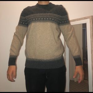 Men’s Black Brown Sweater